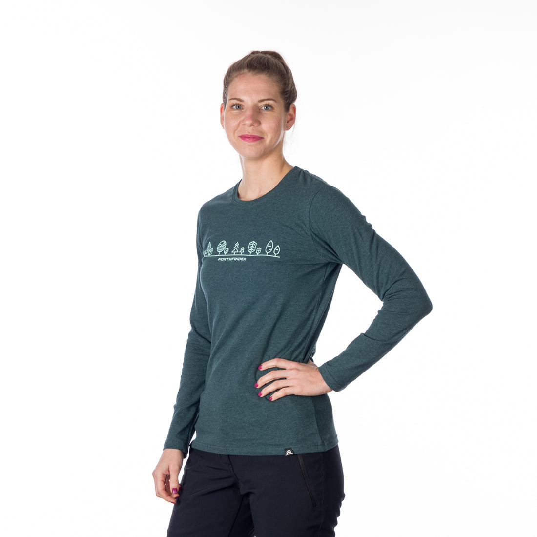 TR-4941OR women's t-shirt with print cotton style ARLENE