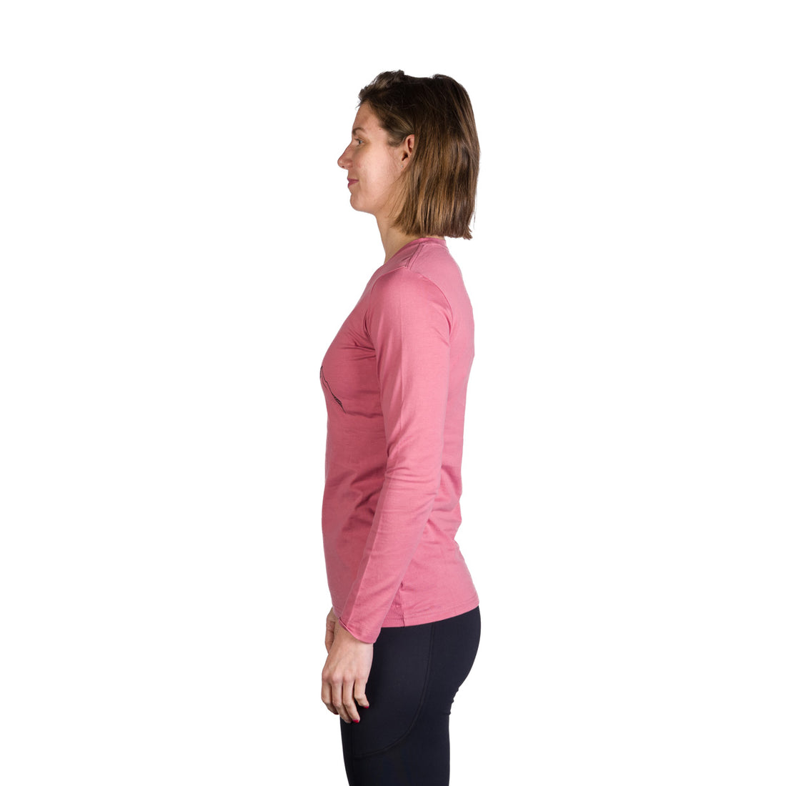 TR-4981OR women's outdoor combed cotton t-shirt with print SHARI