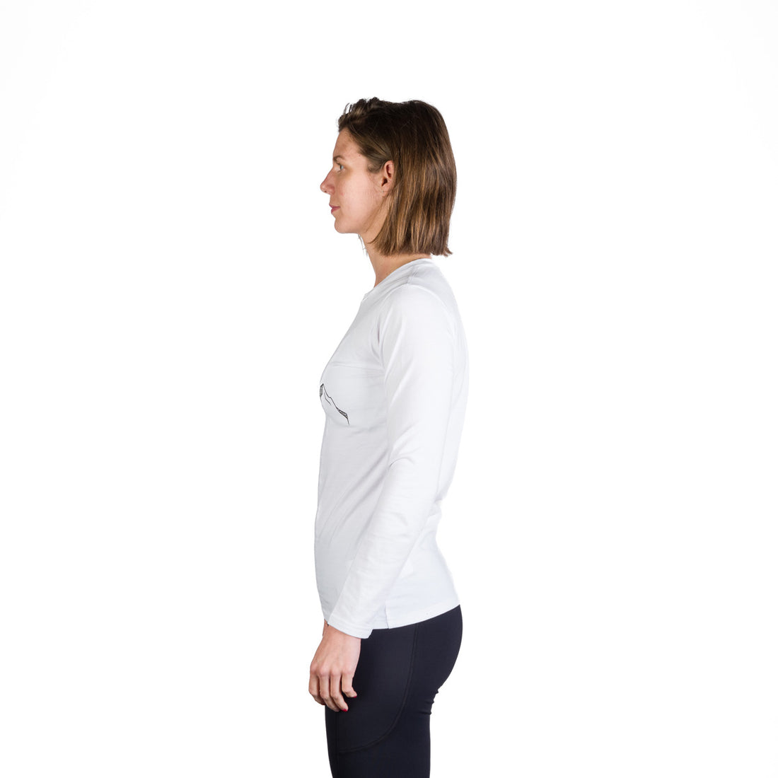 TR-4981OR women's outdoor combed cotton t-shirt with print SHARI