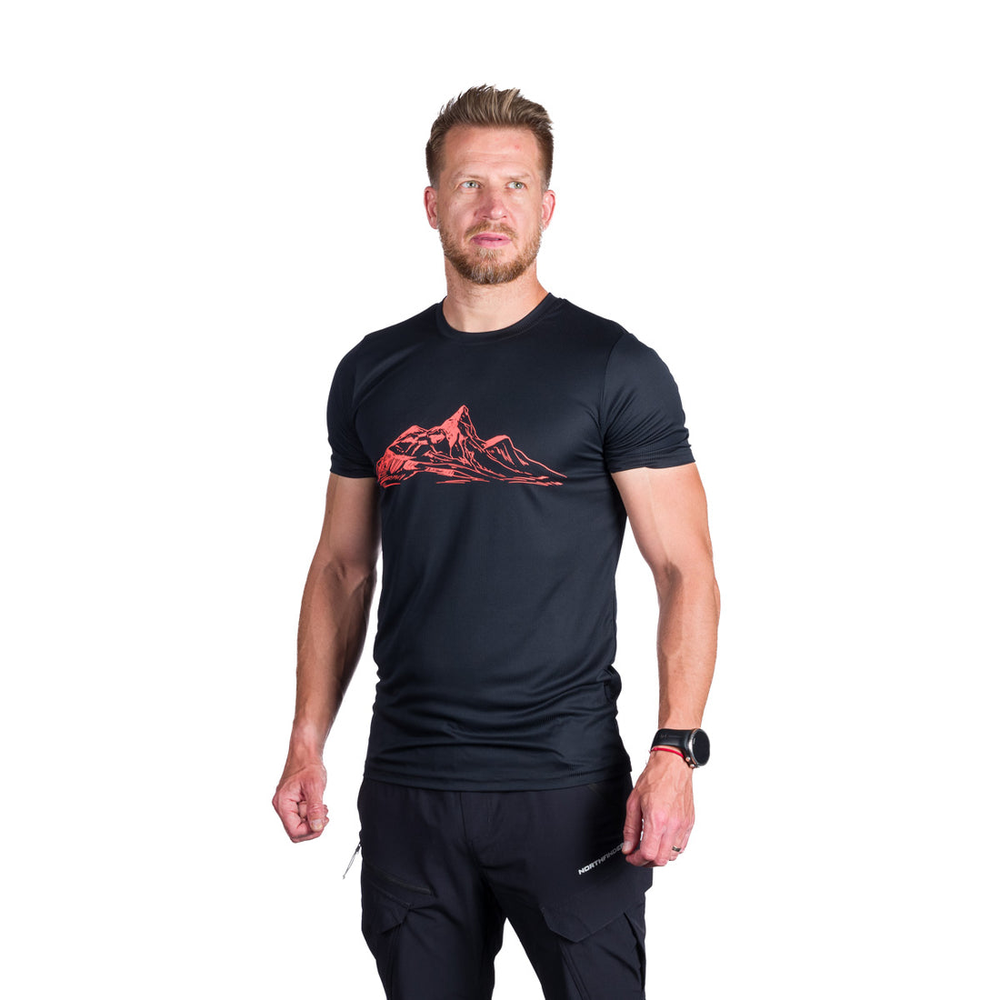 TR-5009OR men's outdoor technical ribstop T-shirt NICLAS