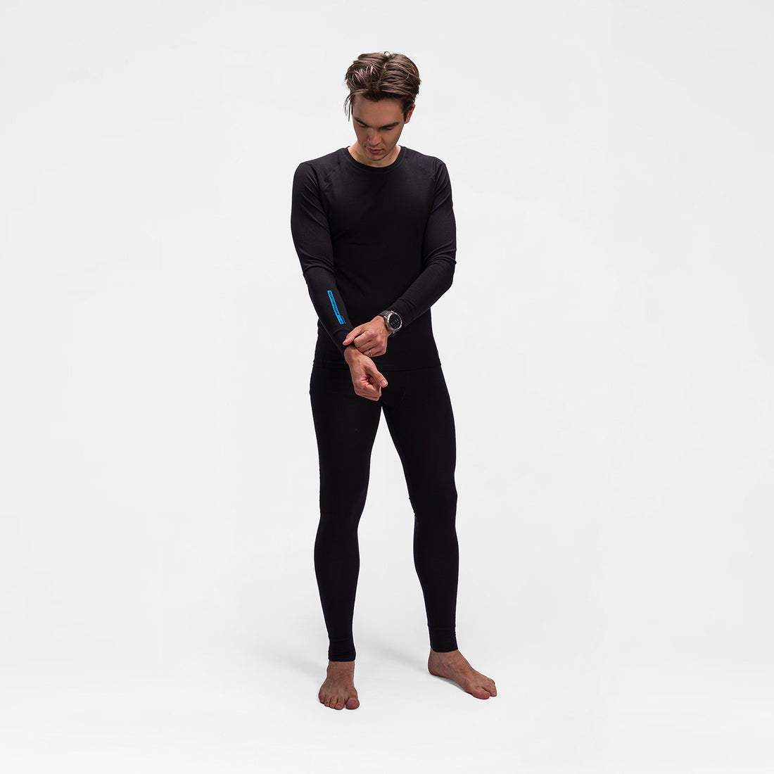TR-5035SNW men's base layer merino t-shirt ED