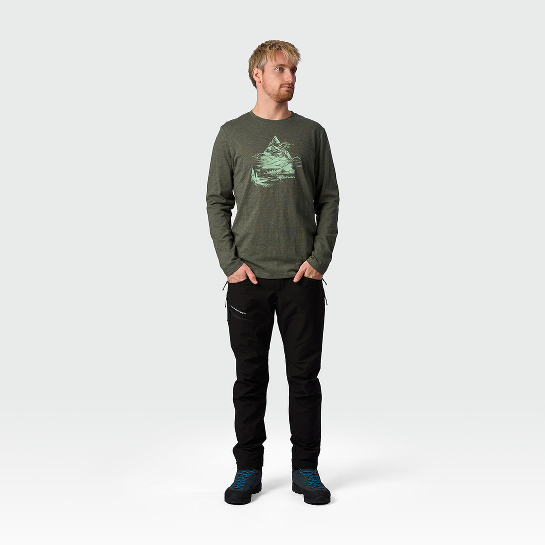 TR-5074OR men's organic slub cotton t-shirt EUSTAC