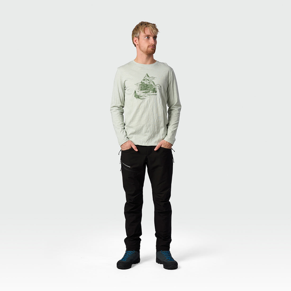 TR-5074OR men's organic slub cotton t-shirt EUSTAC