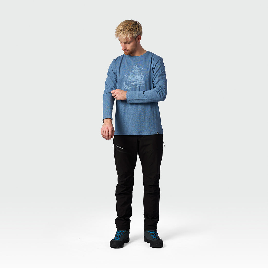 TR-5074OR men's organic slub cotton t-shirt EUSTAC