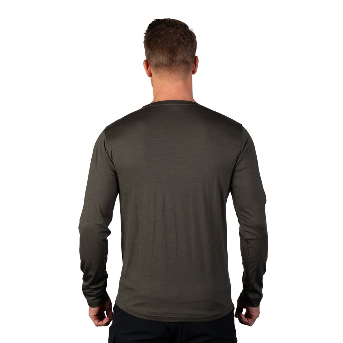 TR-5076OR men's merino blend T-shirt long sleeve GUILLER