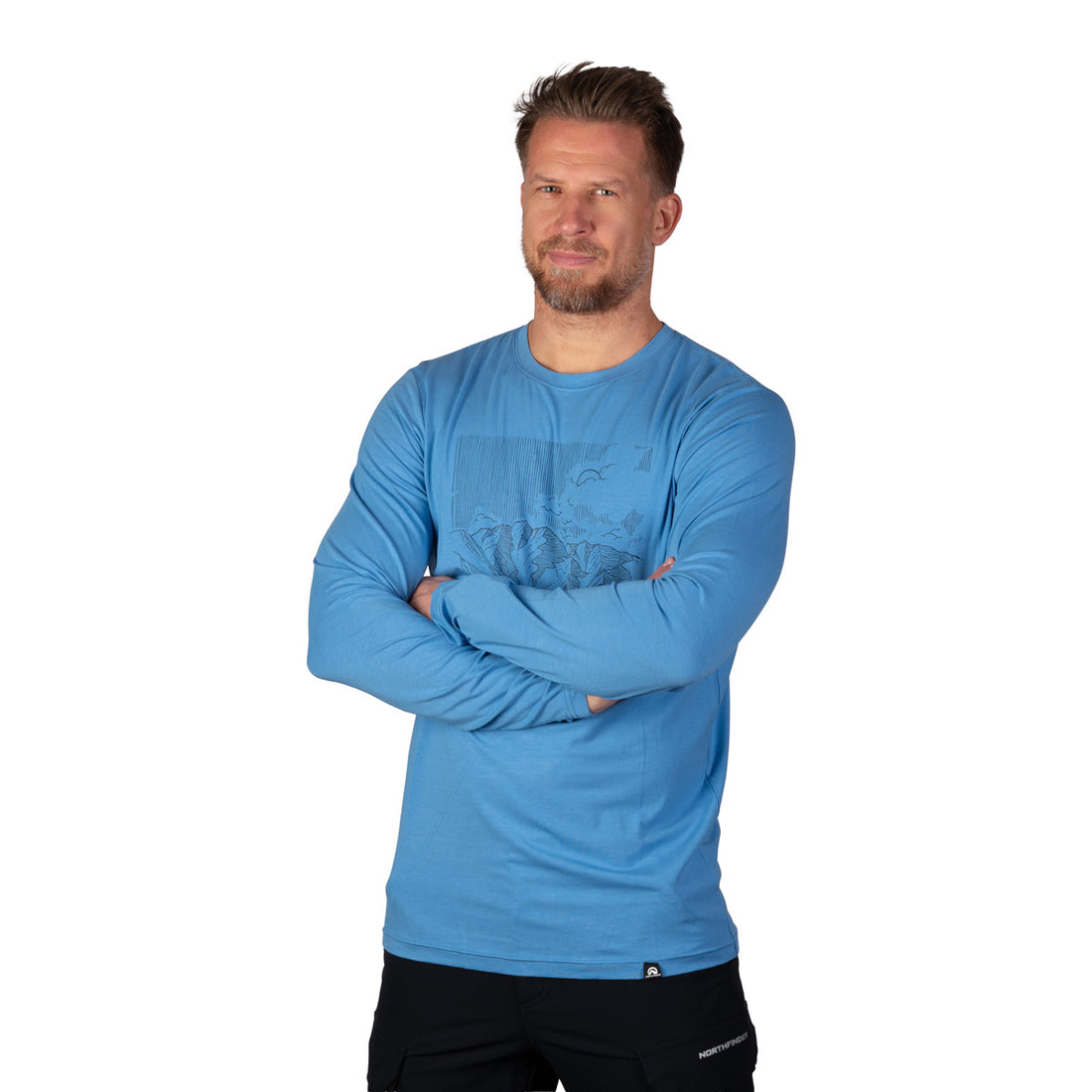 TR-5077OR men's outdoor bamboo T-shirt AUKUSTY
