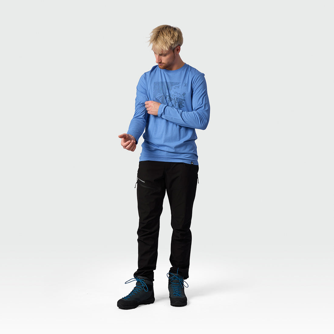 TR-5077OR men's outdoor bamboo T-shirt AUKUSTY