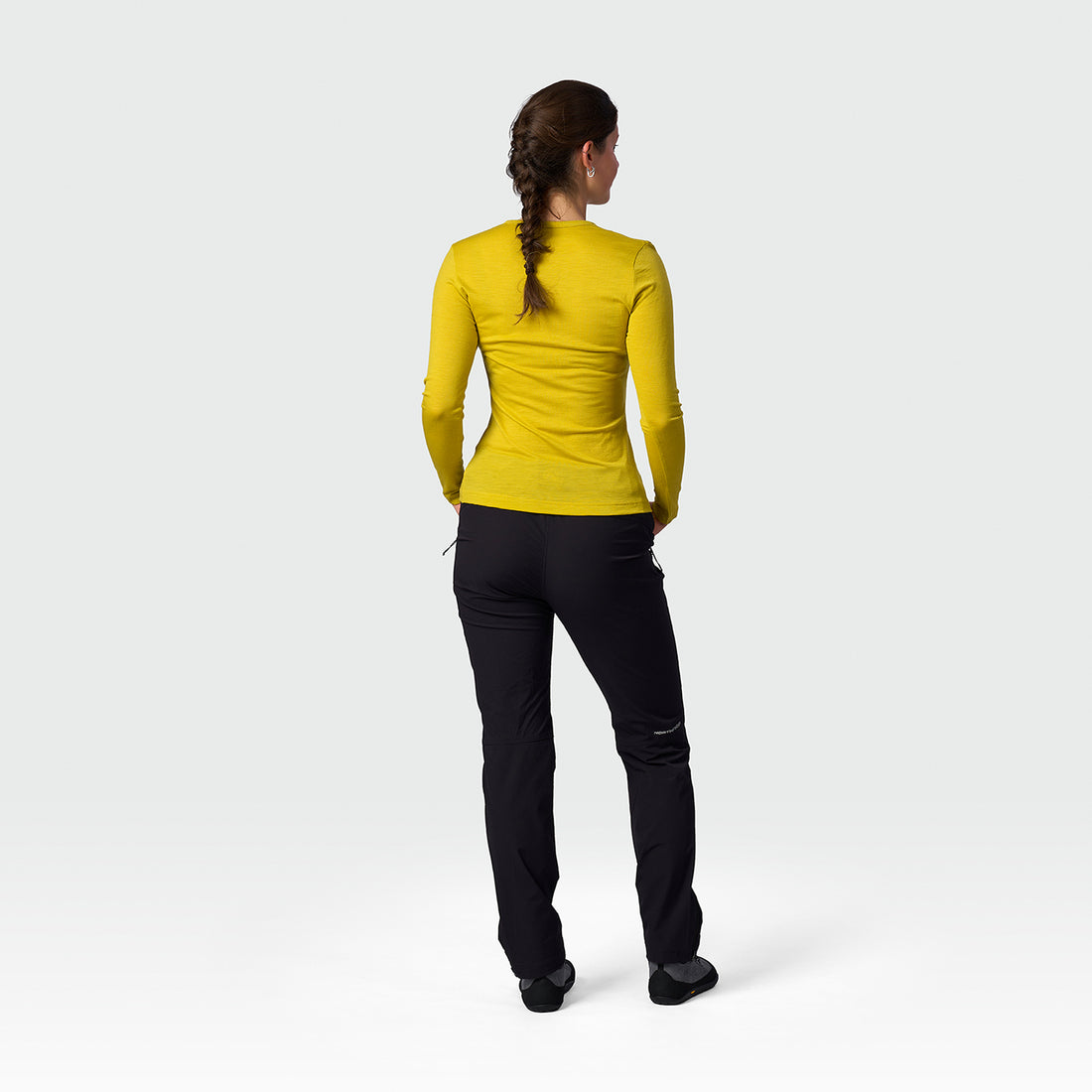 TR-6075OR women's merino T-shirt long sleeve SOLANA