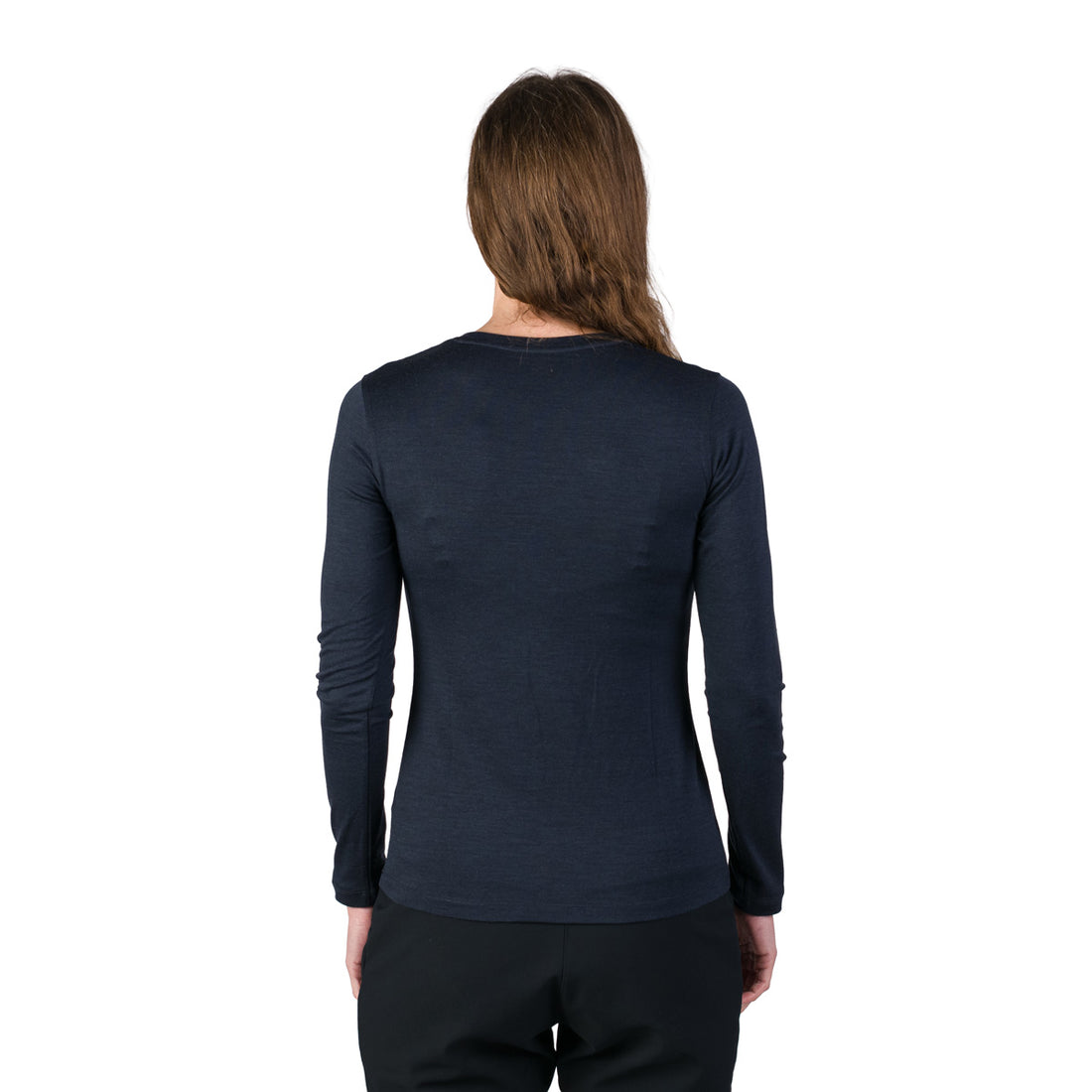 TR-6076OR women's merino blend T-shirt long sleeve RAYMUNE