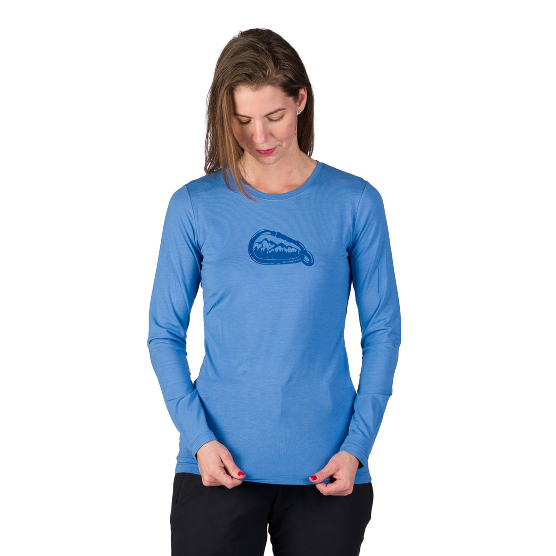 TR-6077OR women's outdoor bamboo T-shirt HENNA