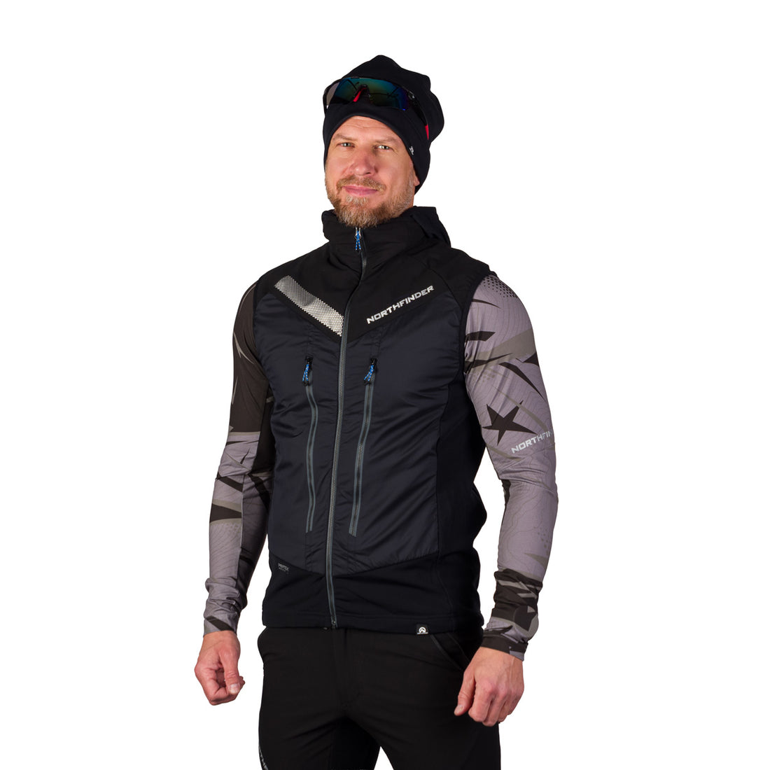 VE-32804SKP men's ski-touring vest allseasons padded Polartec® Alpha Direct 2L VHAN4