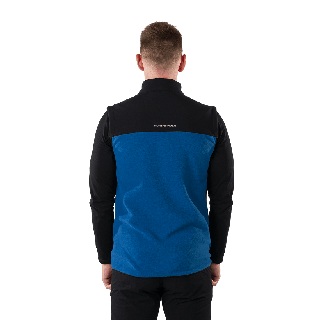 VE-3450OR men's fleece vest LUCIUS