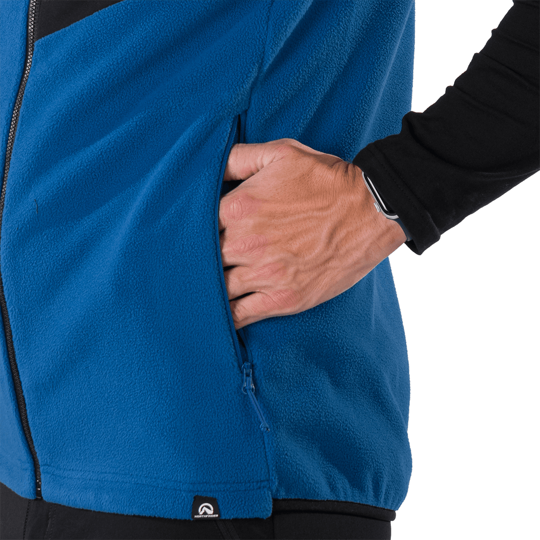 VE-3450OR men's fleece vest LUCIUS