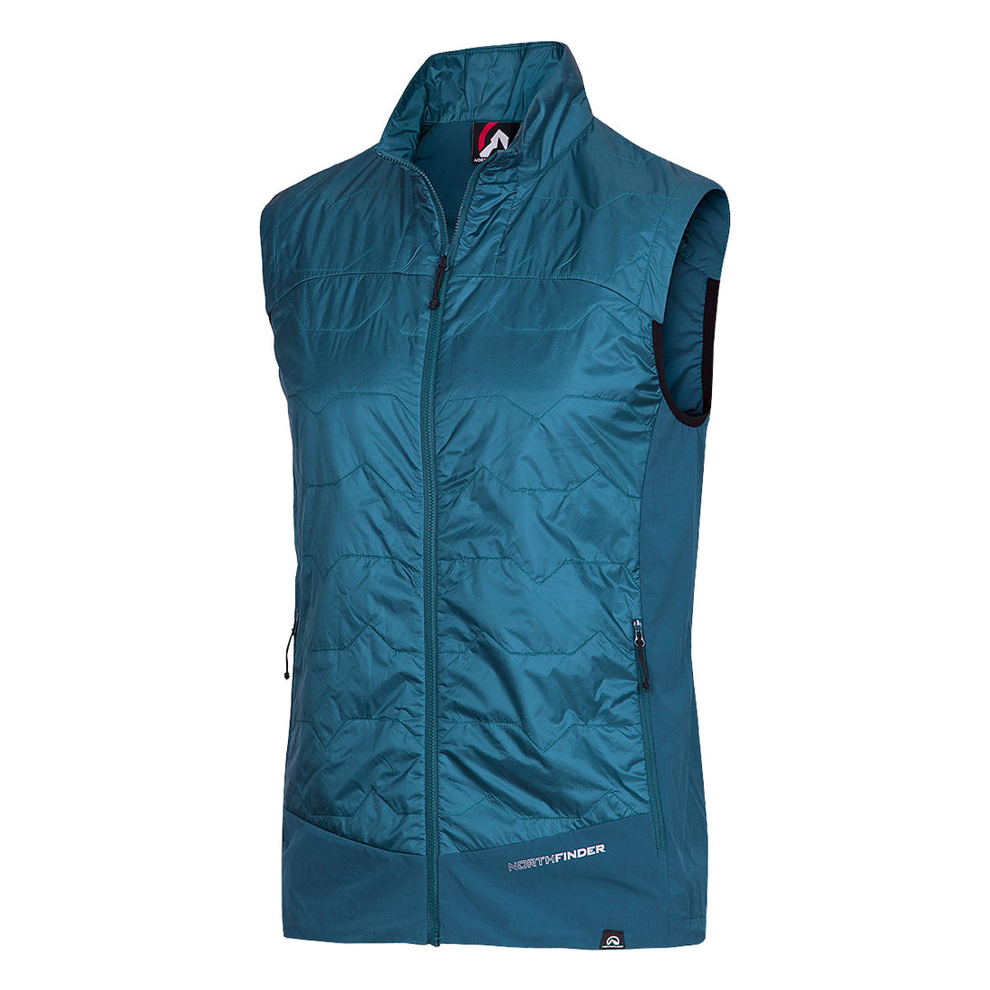VE-3471OR men's light active insulated hybrid vest TRACY