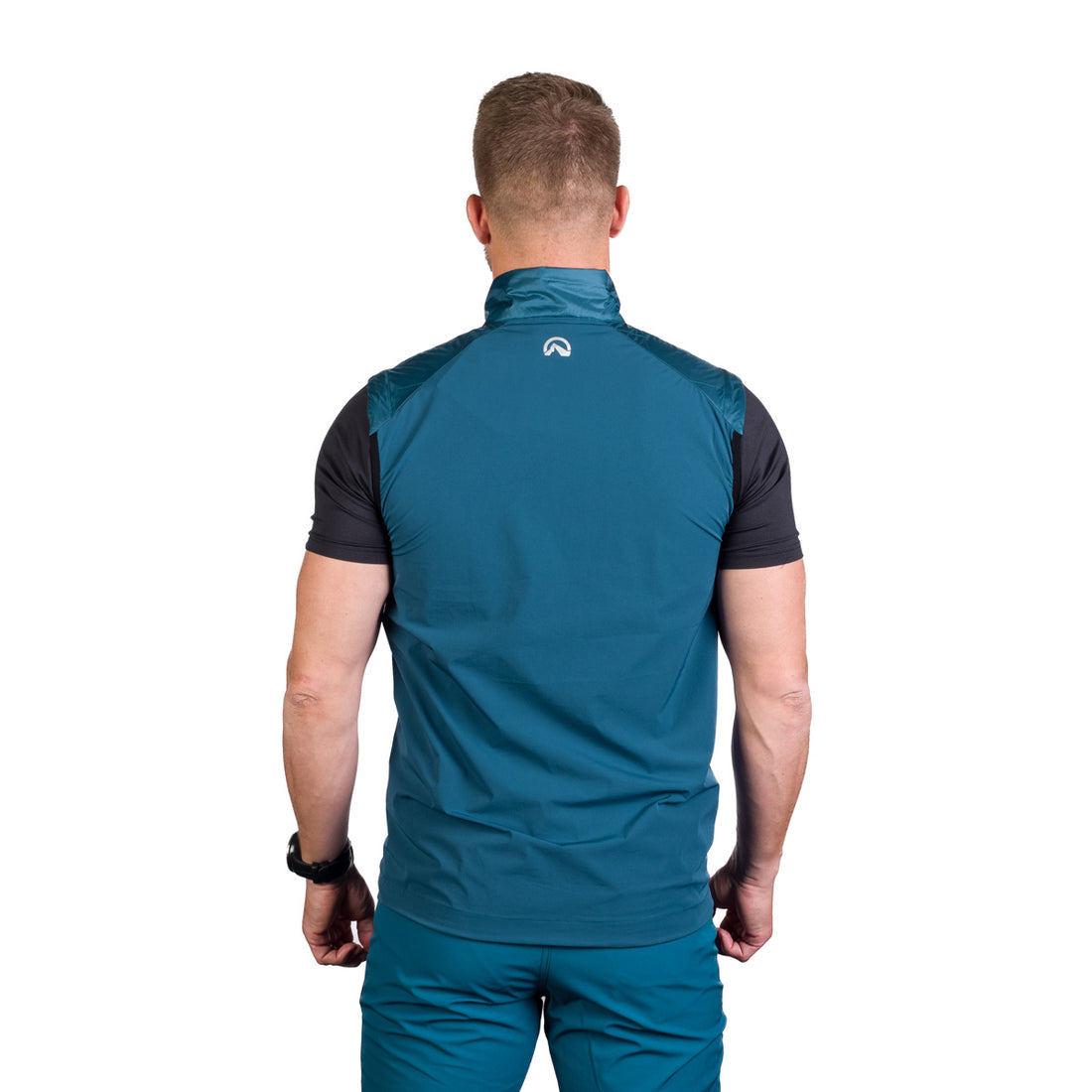 VE-3471OR men's light active insulated hybrid vest TRACY