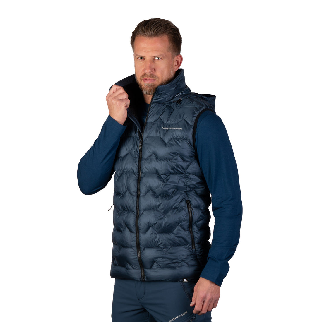 VE-3515OR men's outdoor insulated vest SAALVADO