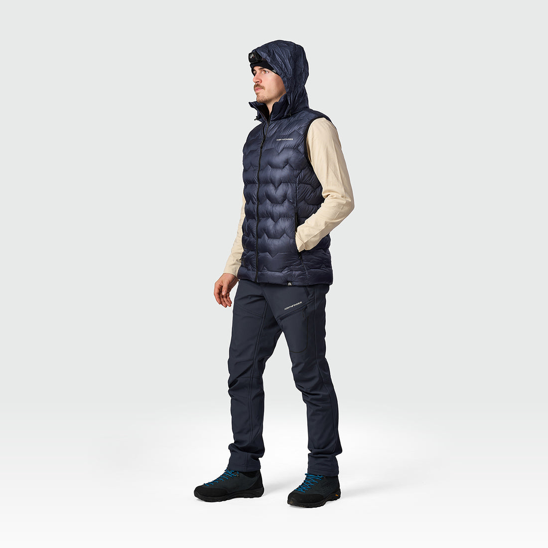 VE-3515OR men's outdoor insulated vest SAALVADO