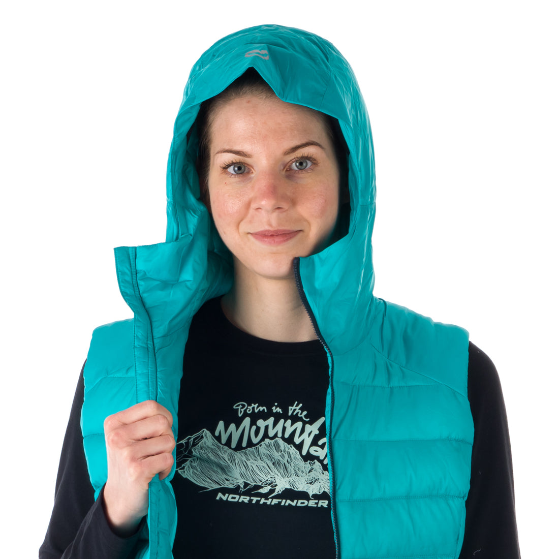 VE-4425OR women's outdoor like down vest insulated BETTIE