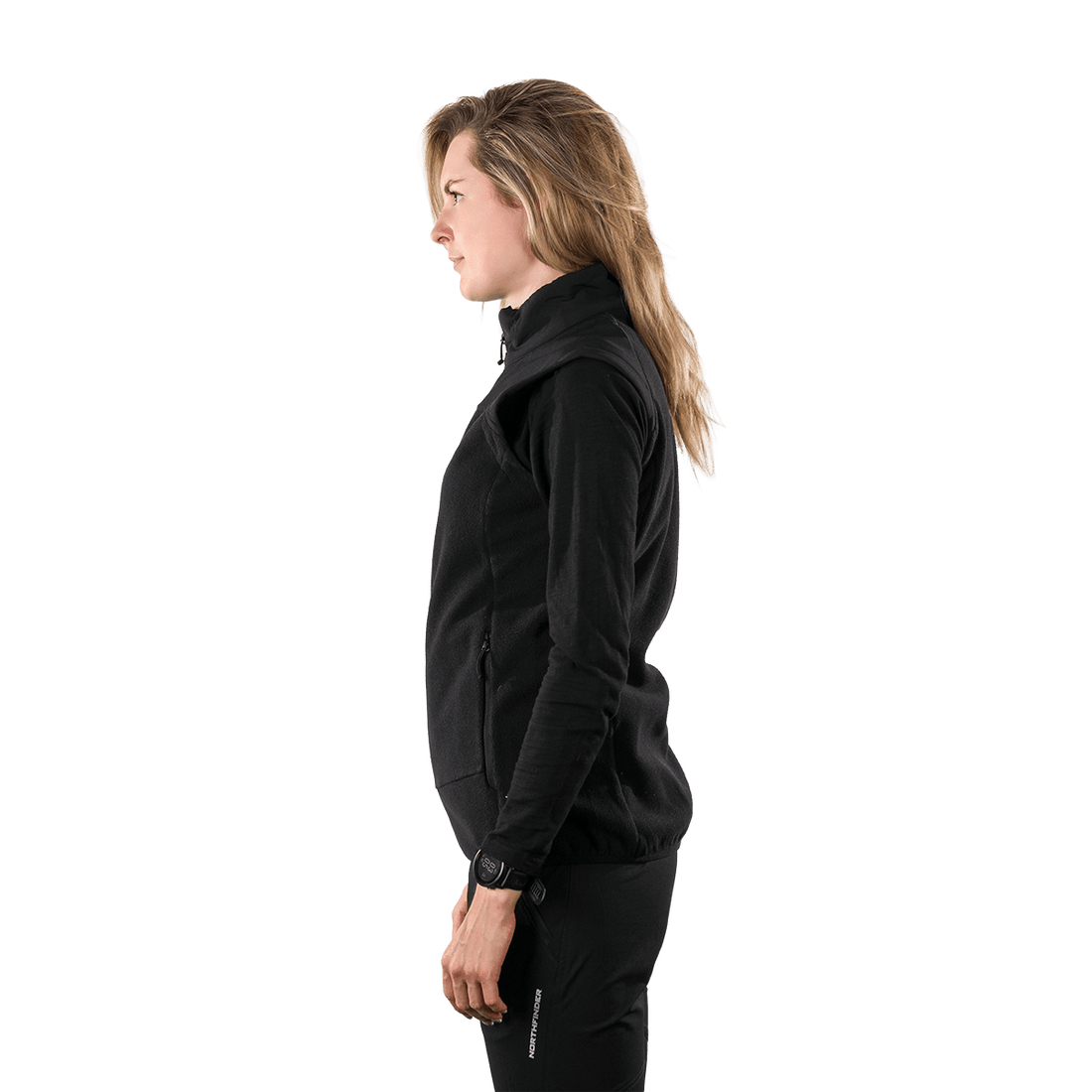 VE-4450OR women's fleece vest EVELIN