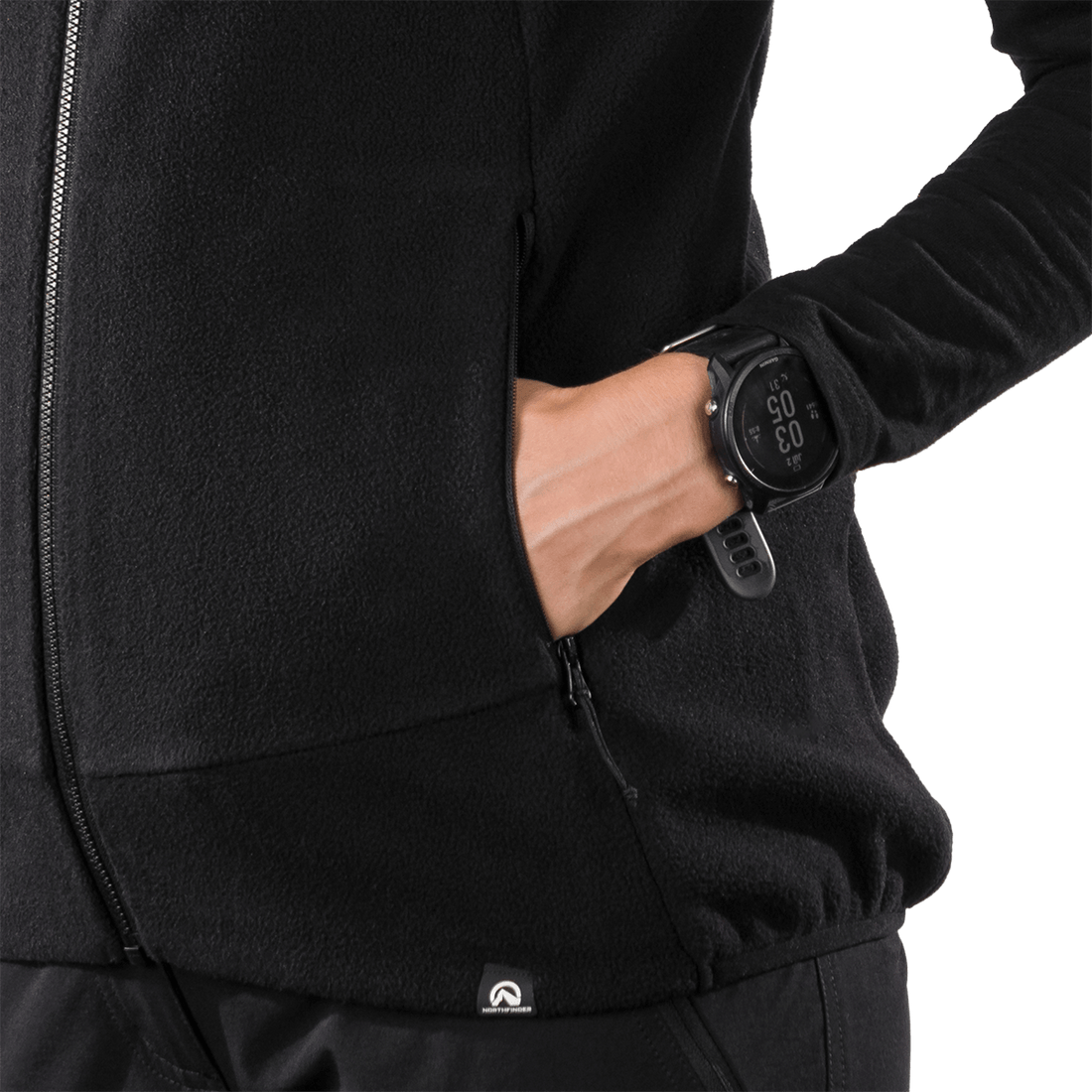 VE-4450OR women's fleece vest EVELIN