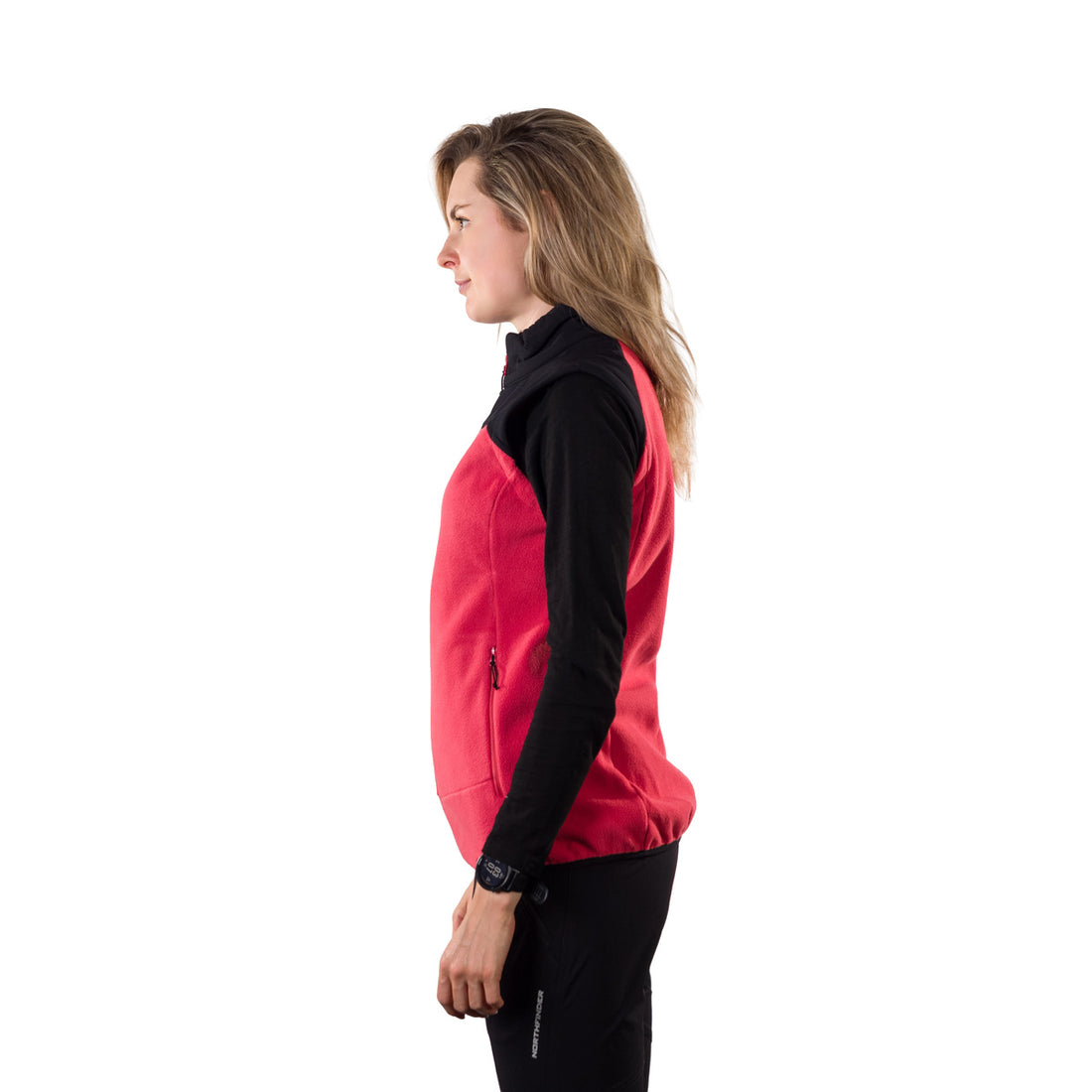 VE-4450OR women's fleece vest EVELIN