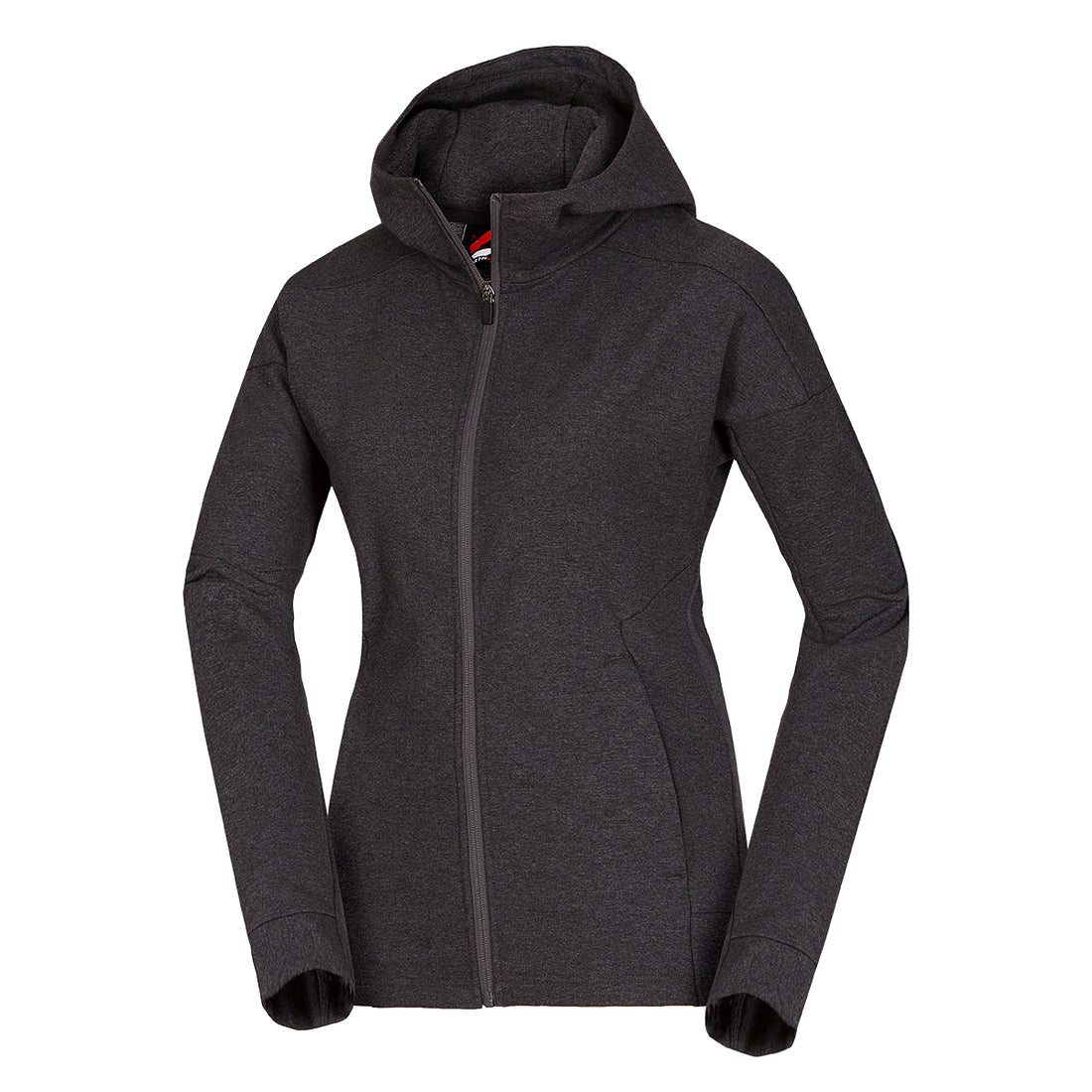 Women's active sweatshirt full zip EMILEE