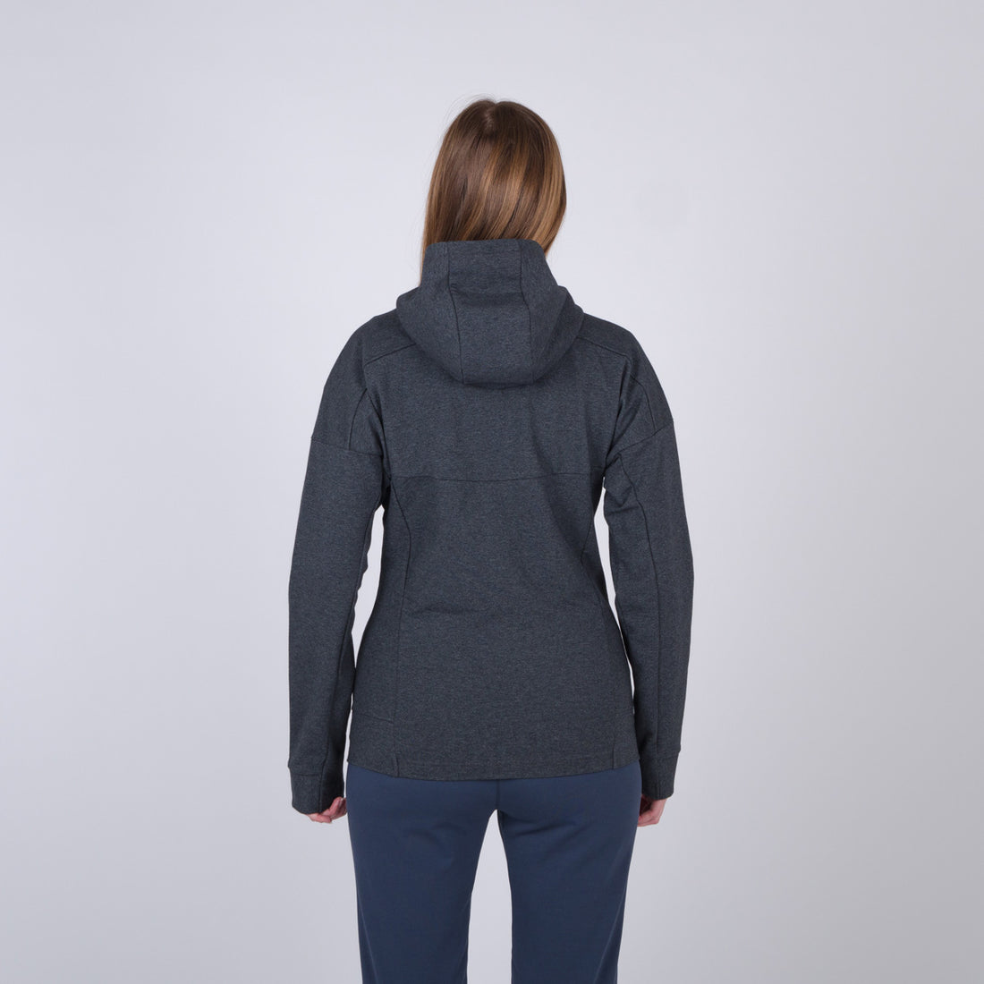 Women's active sweatshirt full zip EMILEE