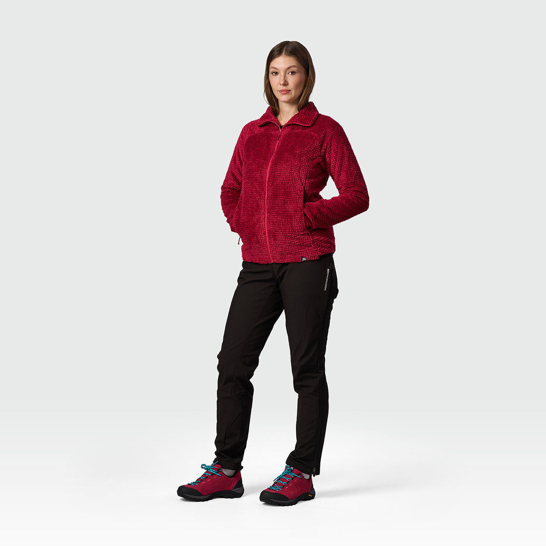 women's fleece active sweater