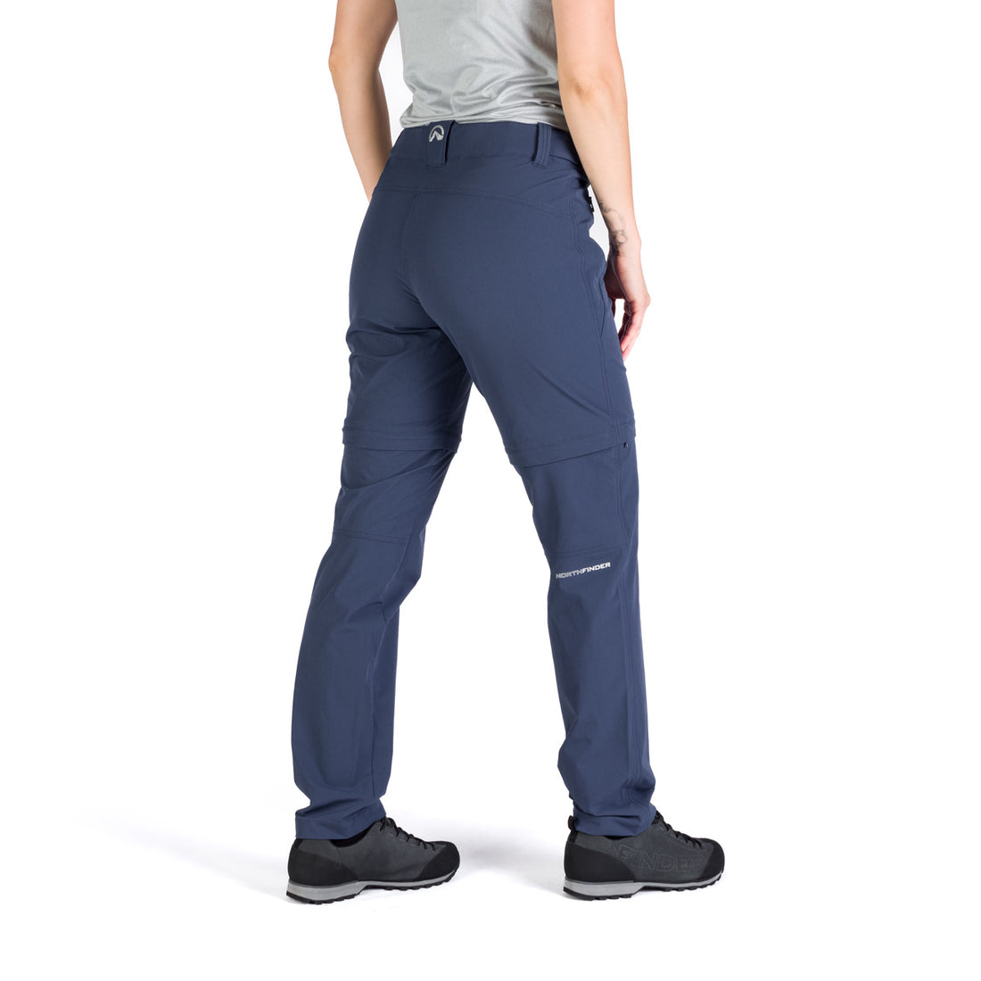 Women's hiking elastic pants 2in1 KAY