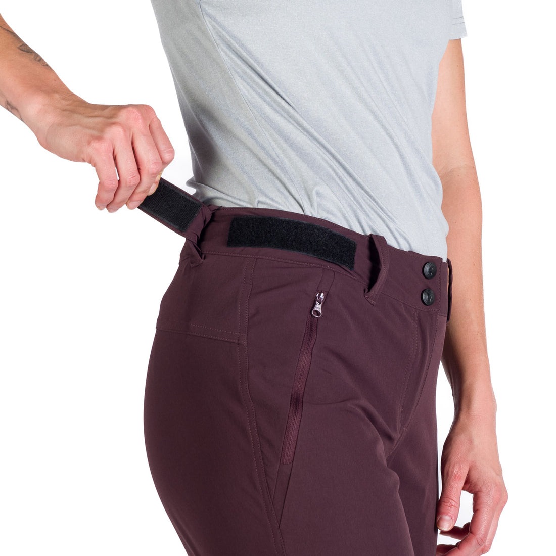 Women's hiking elastic pants 2in1 KAY