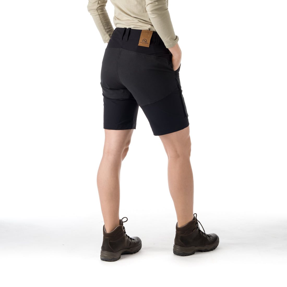 Women's hybrid stretch shorts adventure cargo KYLIE