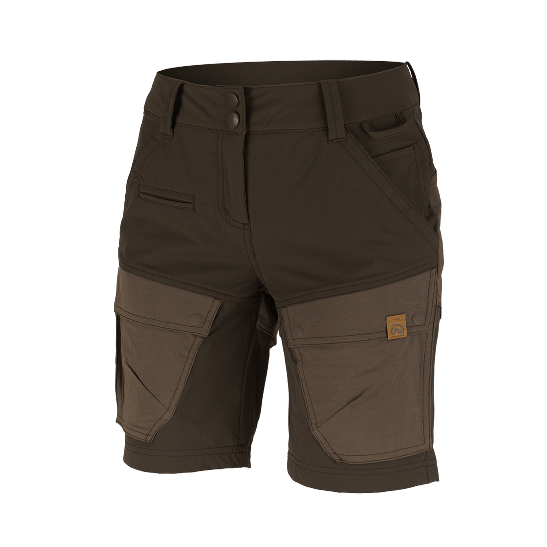 Women's hybrid stretch shorts adventure cargo KYLIE