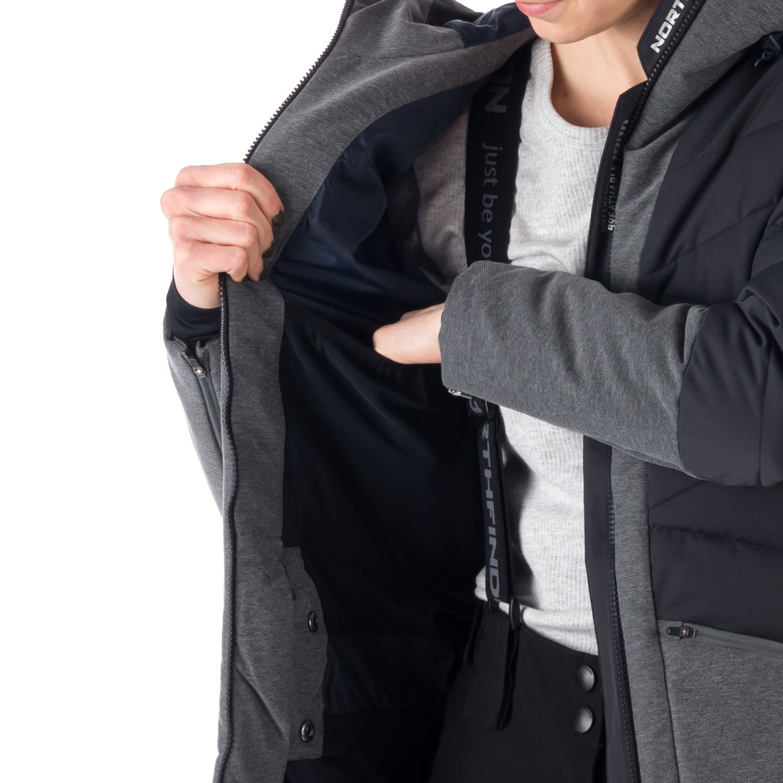 Women's insulated ski jacket BRANDY