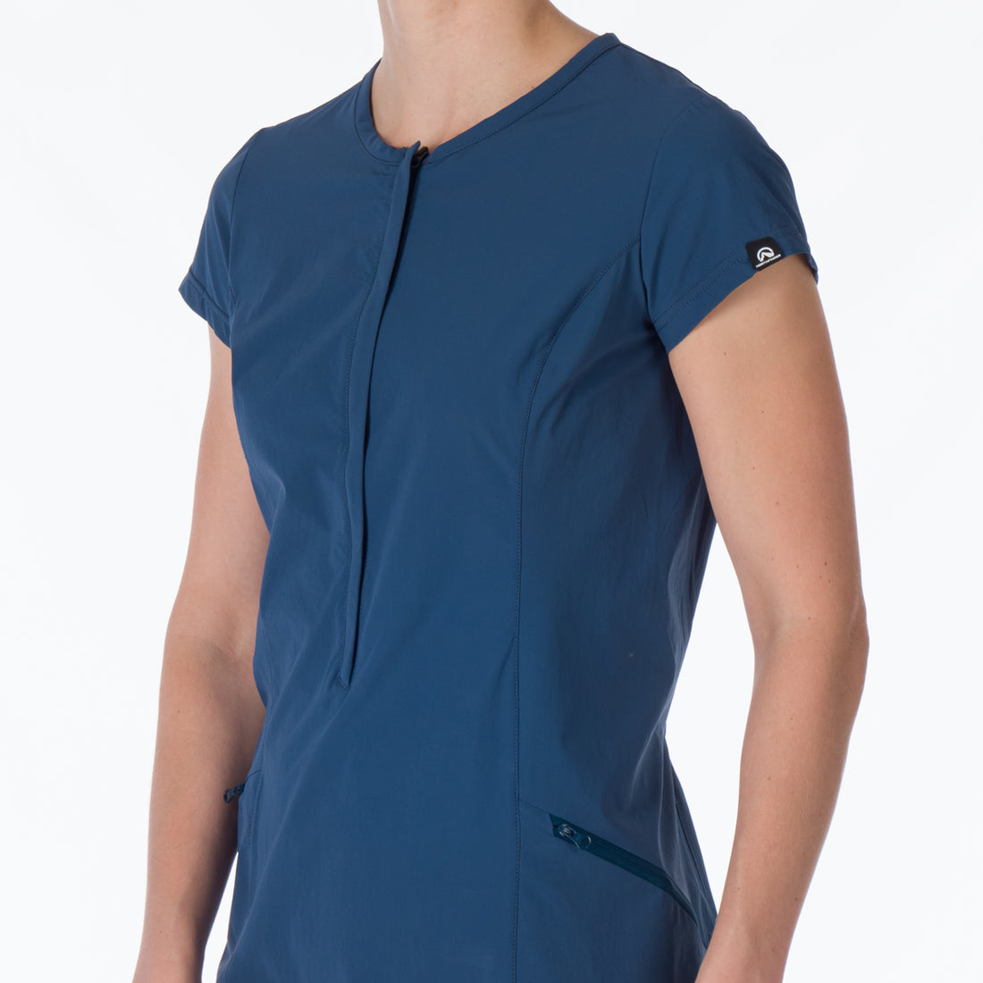 Women's light stretch dress SA-4470OR - KAYDENCE