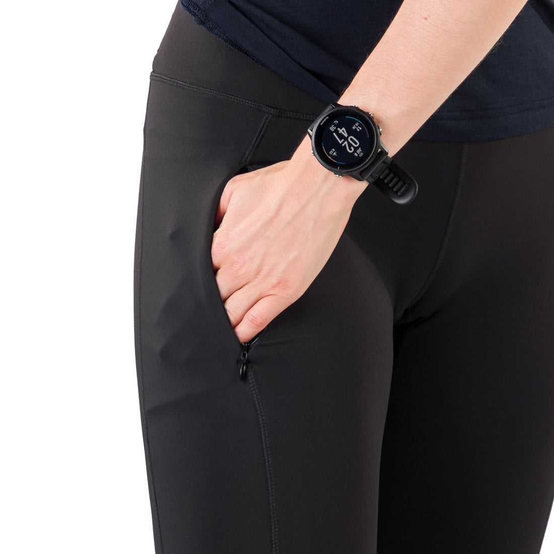  Women's outdoor stretch 3/4 leggings TERRA