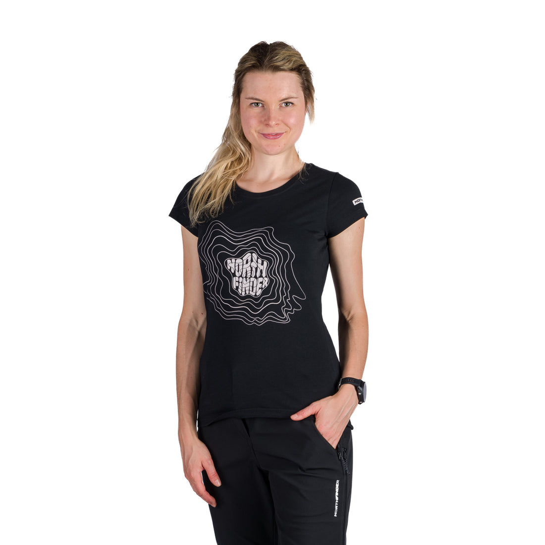  Women's outdoor T-shirt made of organic cotton MANDI