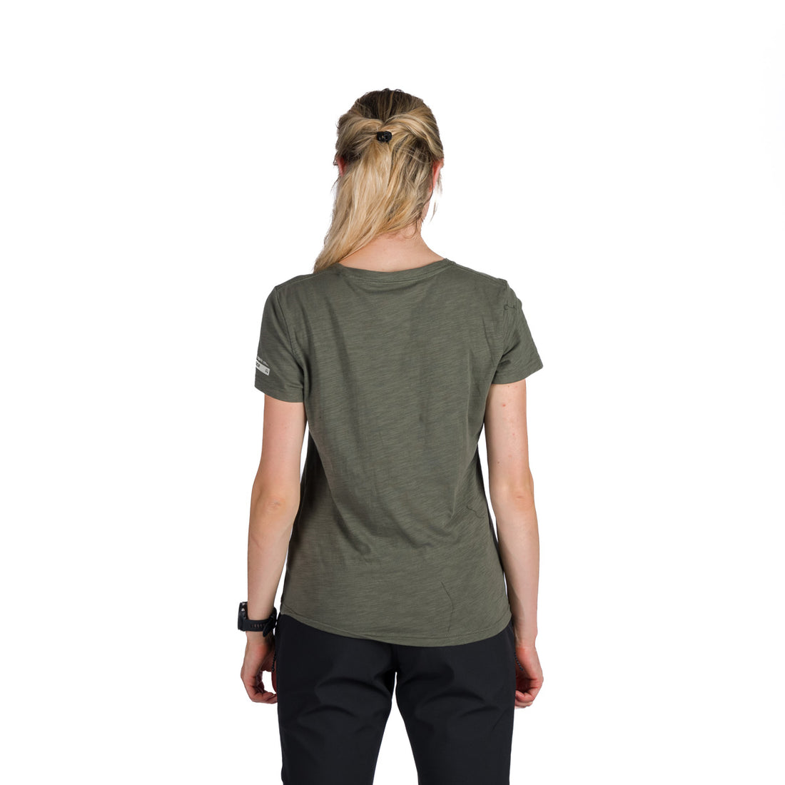  Women's outdoor T-shirt made of organic slub cotton CANDICE