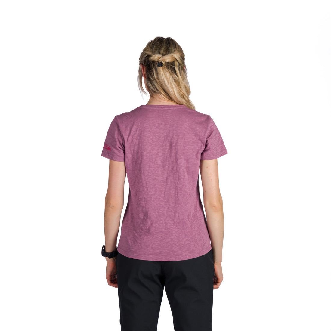  Women's outdoor T-shirt made of organic slub cotton CANDICE