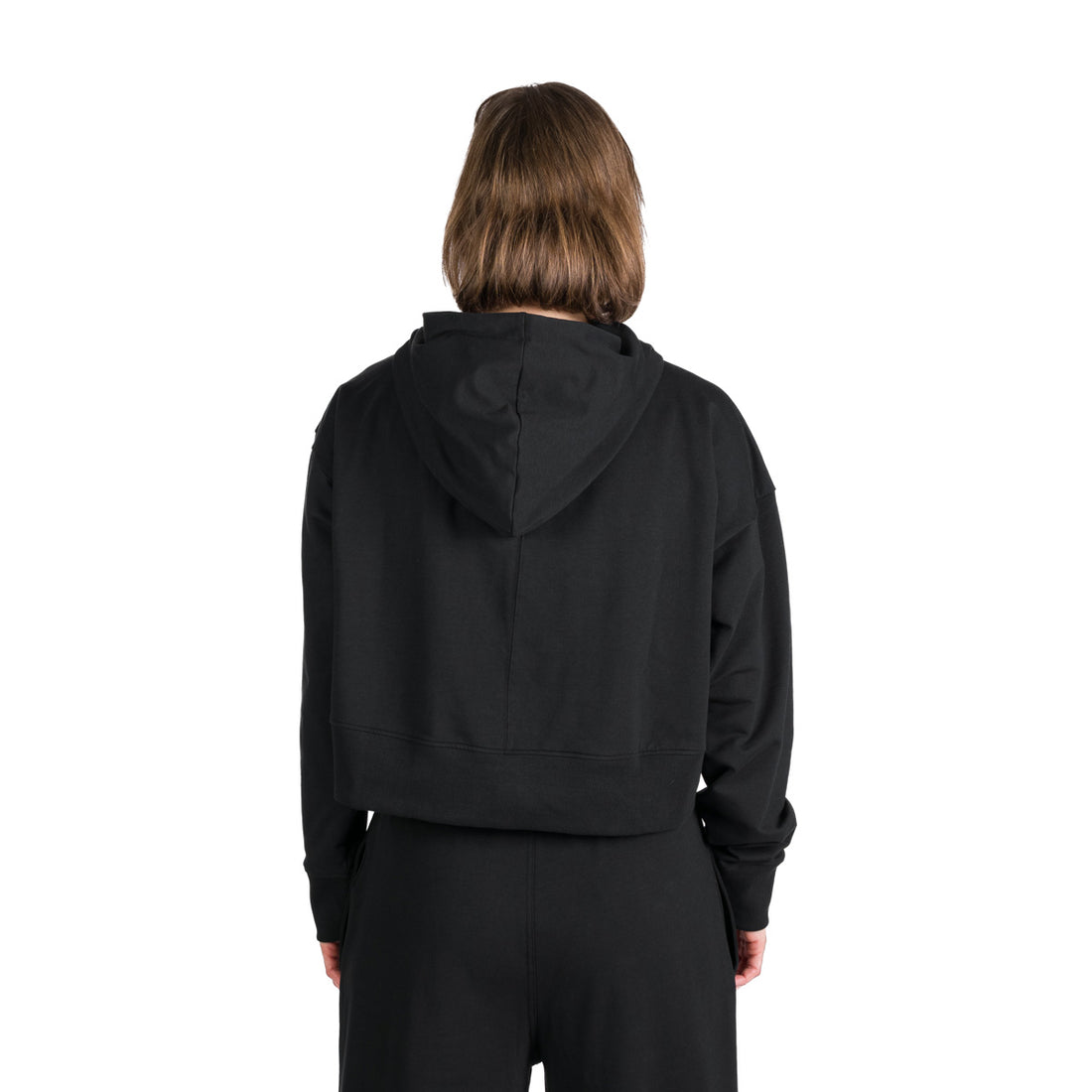 Women's shortened urban oversize sweatshirt with hood PATTI