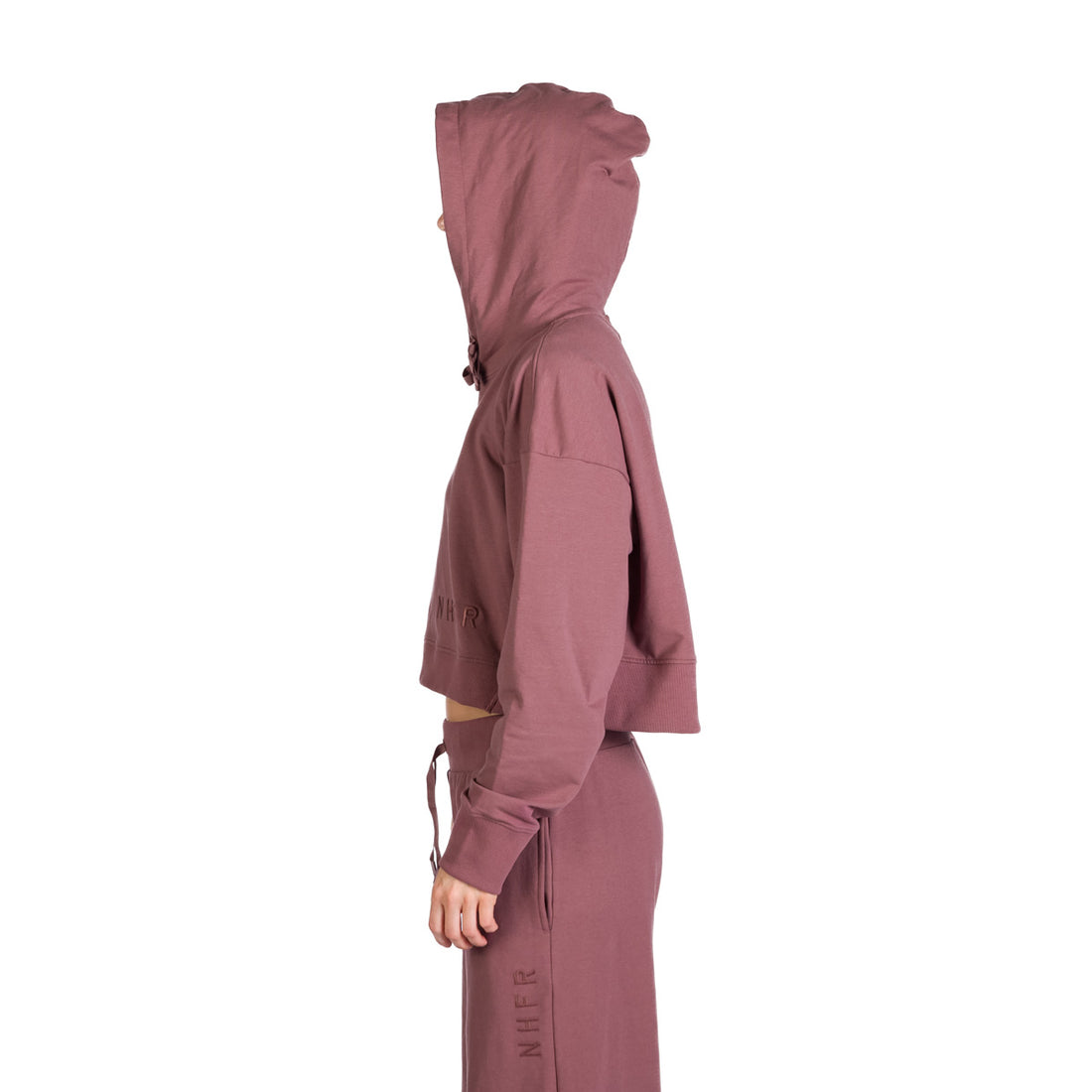 Women's shortened urban oversize sweatshirt with hood PATTI