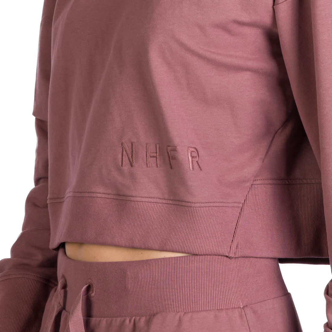 Women's shortened urban oversize sweatshirt with hood PATTI
