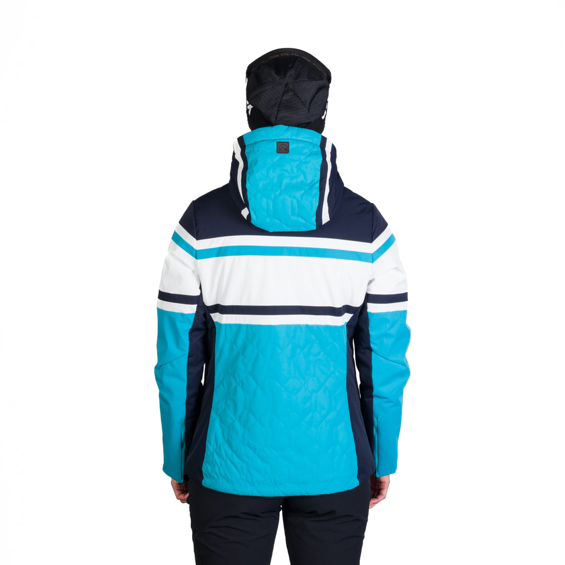 Women's ski jacket insulated with membrane SKYLA 
