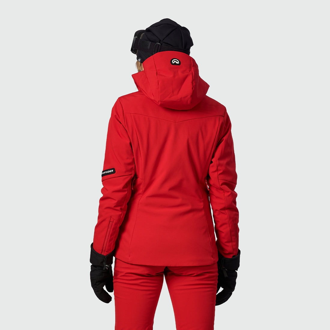 women's ski technical softshell jacket
