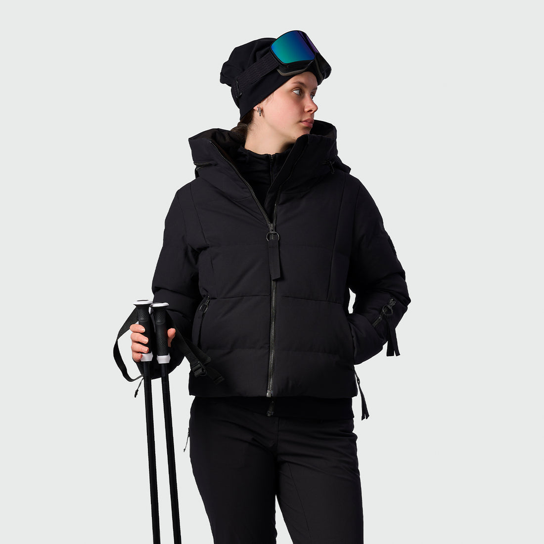 women's ski trendy jacket insulated
