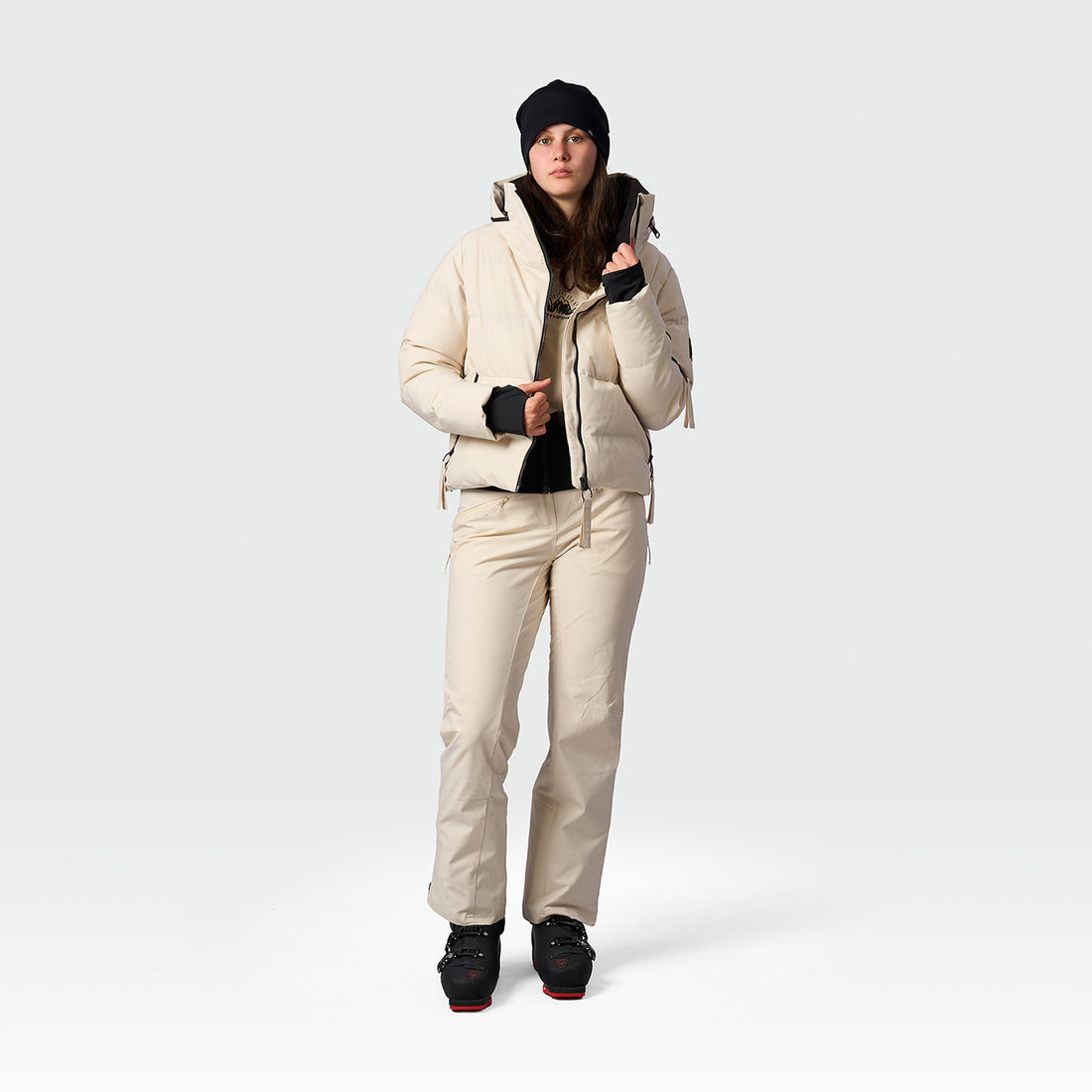 women's ski trendy jacket insulated