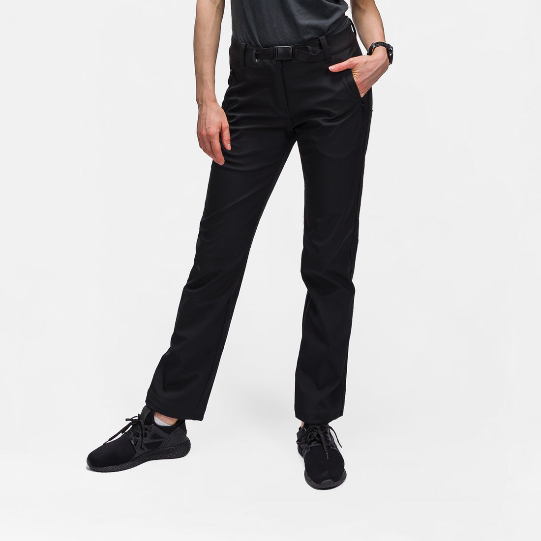 women's softshell outdoor pants 3L extra long