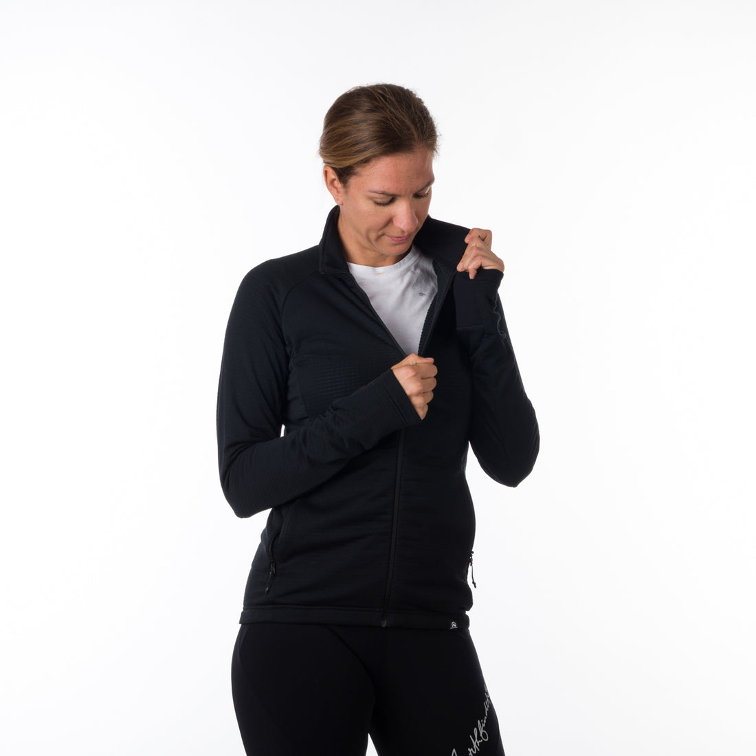 Women's sweatshirt  Polartec® Power Grid ORCIARSKA