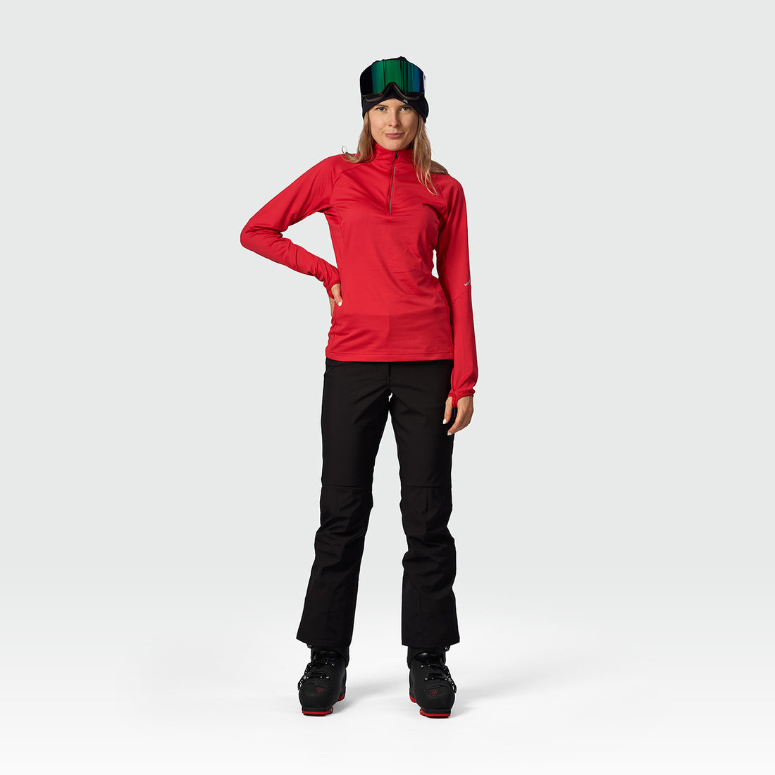 Women's technical ski active sweater JASLYN