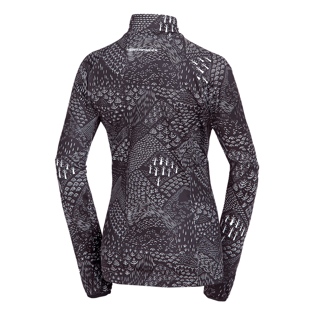 Women's technical ski active sweater JASLYN