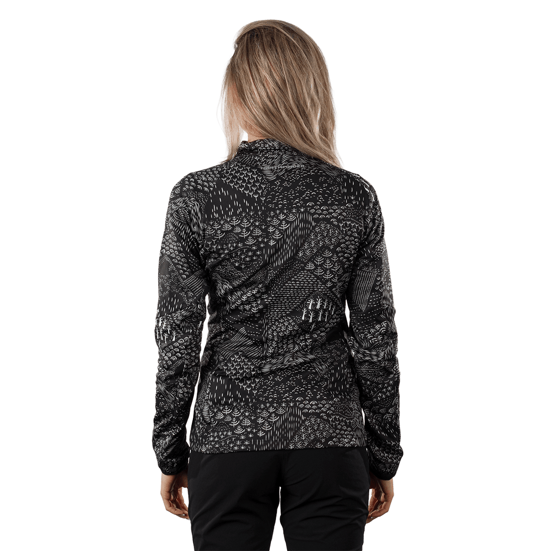 Women's technical ski active sweater JASLYN